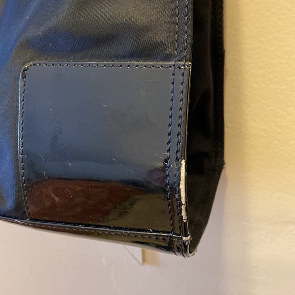 Tory Burch Patent Ella Nylon Tote - Picture 4 of 10